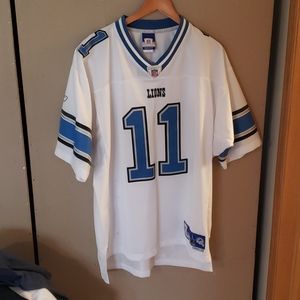 ROY WILLIAMS #11 (LIONS) REEBOK EQUIPMENT JERSEY